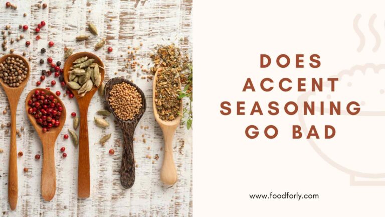 Does Accent Seasoning Go Bad