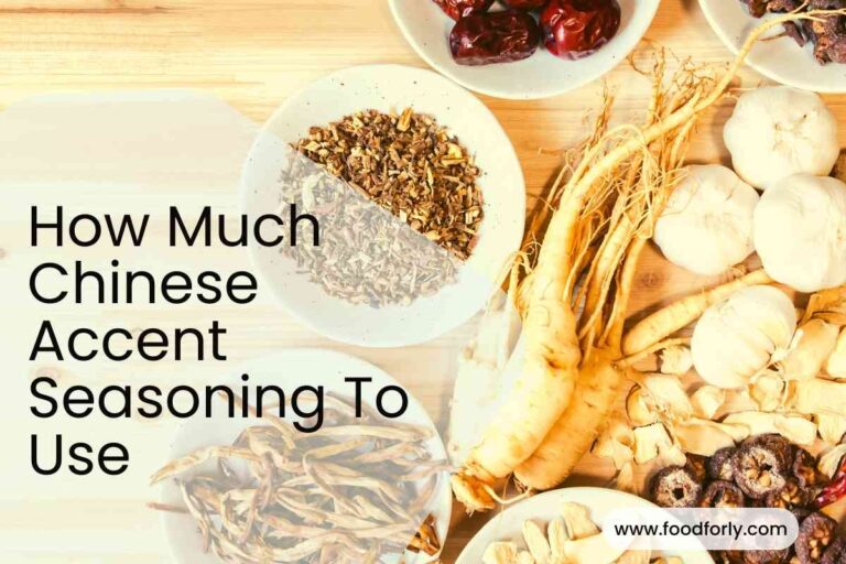 How Much Chinese Accent Seasoning To Use