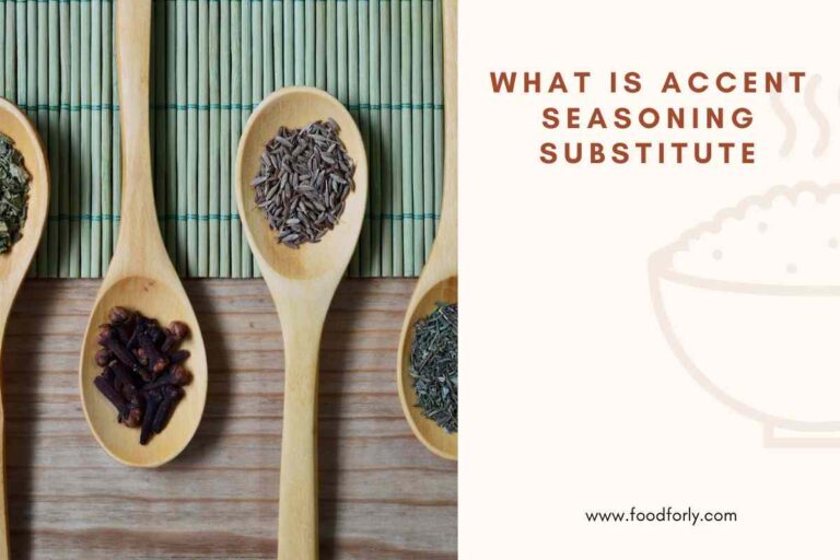 What Is Accent Seasoning Substitute