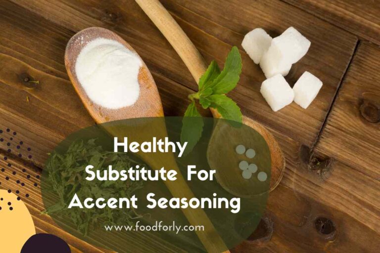 Healthy Substitute For Accent Seasoning