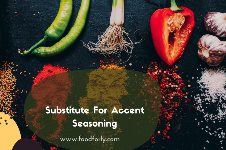 Substitute For Accent Seasoning