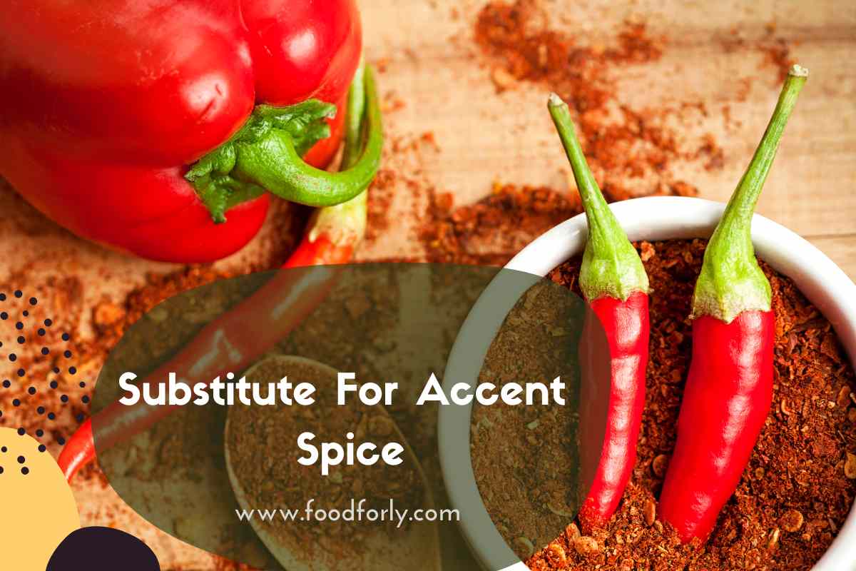 Substitute For Accent Spice