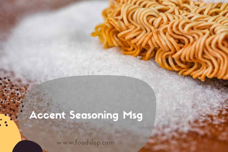 Accent Seasoning Msg