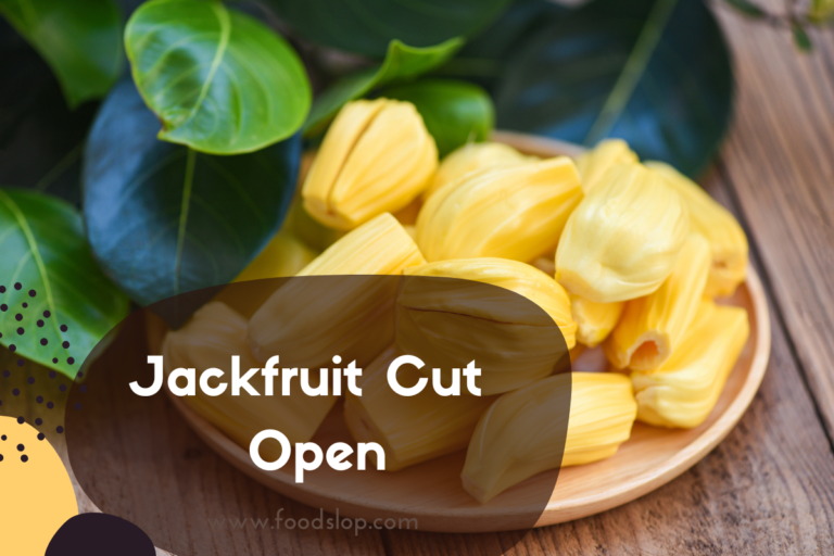 Jackfruit Cut Open