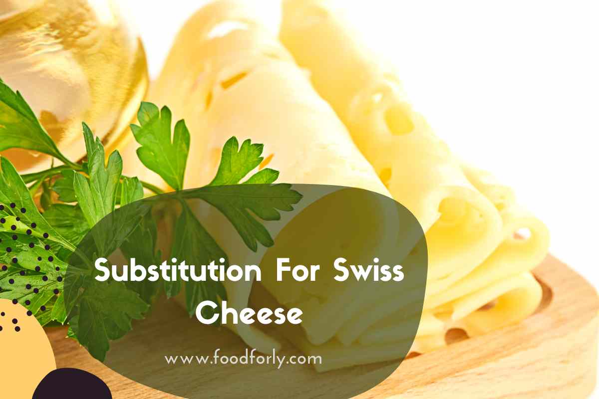 Substitution For Swiss Cheese