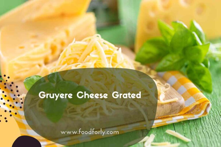 Gruyere Cheese Grated