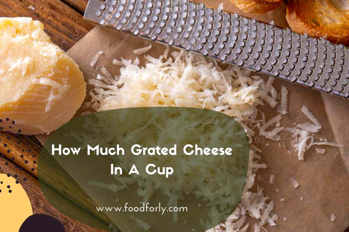 How Much Grated Cheese In A Cup